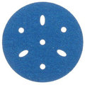 3M 3M 36181 Hookit 321U Blue Sandpaper 6" Disc - 400 Grade Multi-Hole, 50/Bx 7100091098